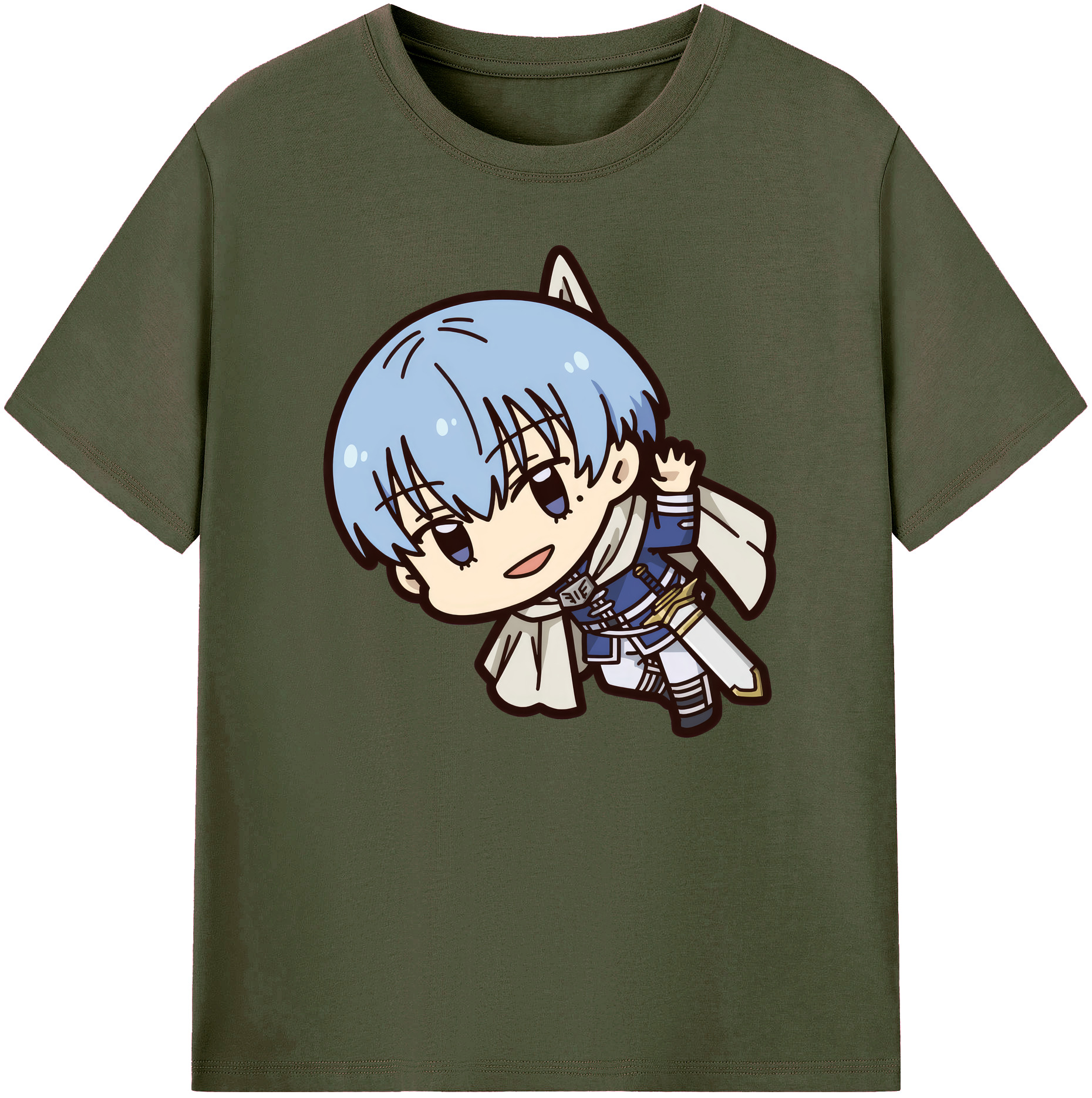 （画像用） 葬送のフリーレン Frieren 綿100％ メンズ半袖Tシャツ｜肌触りやわらか＆通気性